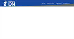 Desktop Screenshot of laboratorioion.com